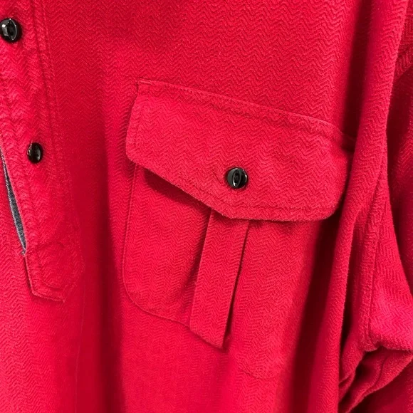 Vintage Scandia Woods Red Long Sleeve Shirt – Size XL - Picture 3 of 6